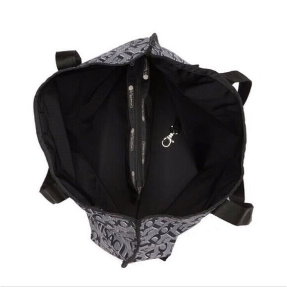 LESPORTSAC Tote Bag with Pouch and Wallet 3 Piece Reversible Madison Travel Work - Picture 4 of 13